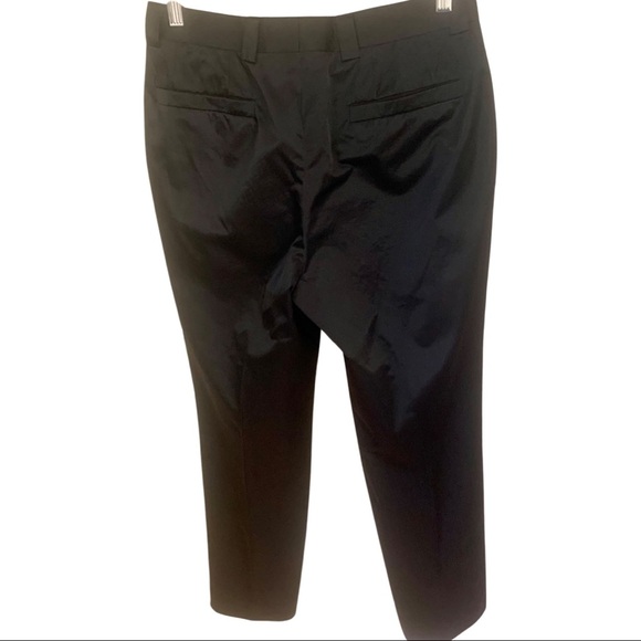 VERSACE Vintage Satin High Waist Black Pants - Picture 16 of 16